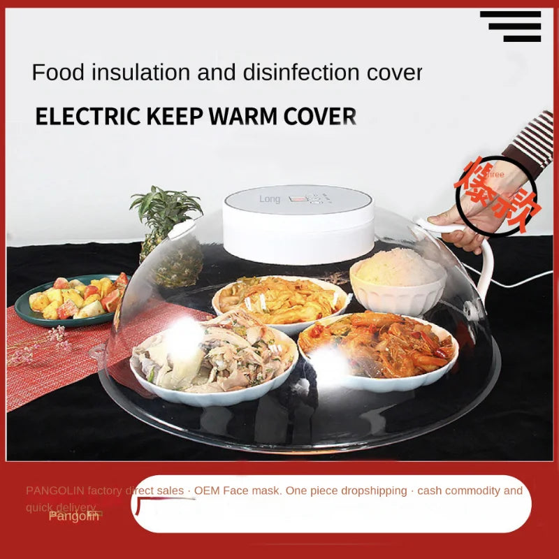 Heating Sealing Cover for Food Meal Intelligent Smart Electric Heating Food Insulation Cover Multi-Function Food Fresh Cover